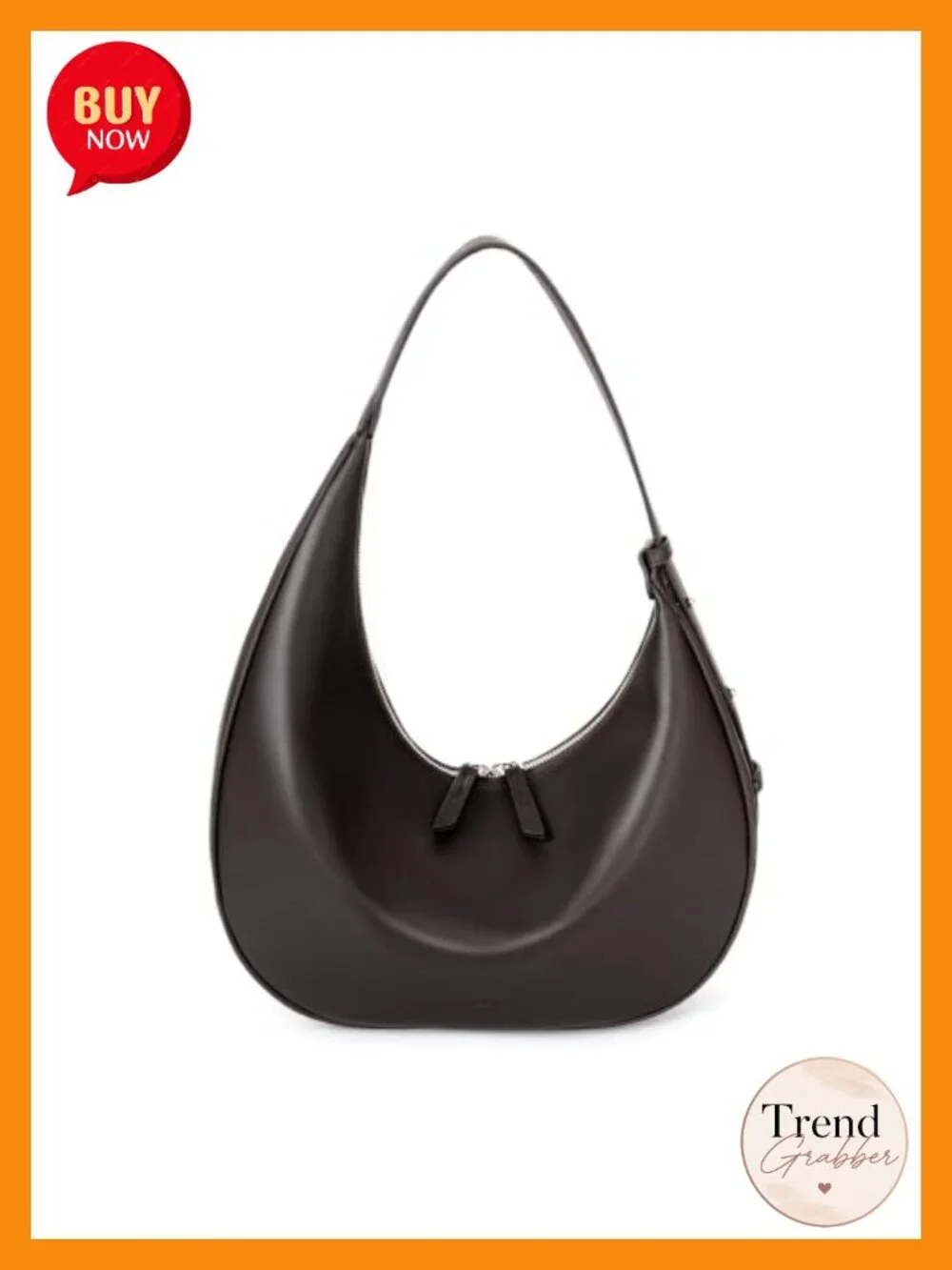 Genuine Leather Slouchy Hobo Bag Women Crossbody Purse Shoulder Handbag
